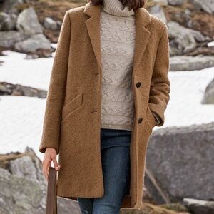 Marc New York Paige Boucle Wool-Blend Coat